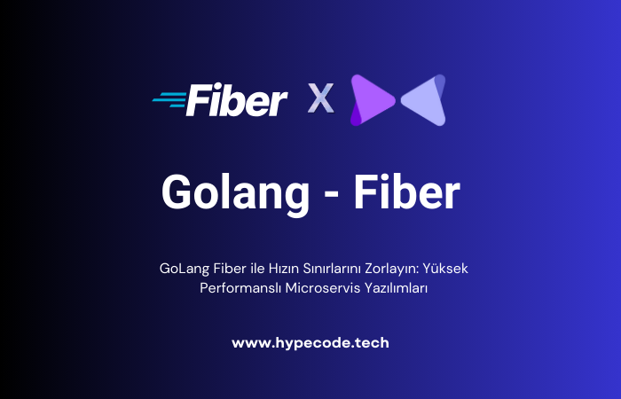 Fiber, yüksek performanslı ve ölçeklenebilir mikro-servis mimarilerini destekleyen bir framework'tür.